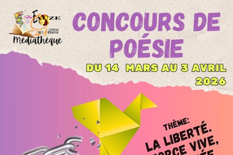 Concours de poésie 2026