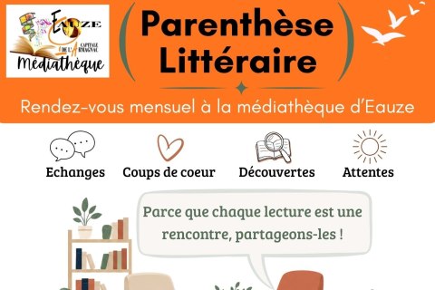 Affiche parenthèse littéraire sept-dec 2026