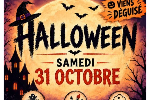 affiche halloween 2026
