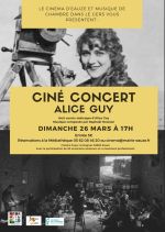 Cinéma d'Eauze - Ciné Concert: Alice Guy