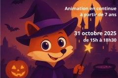 affiche Halloween 2025