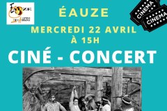 affiche cine-concert Harold Lloyd 22 avril 26