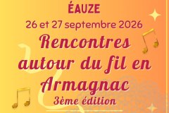 affiche Rencontre autour du fil sept 26