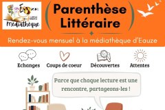Affiche parenthèse littéraire sept-dec 2026