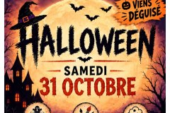affiche halloween 2026
